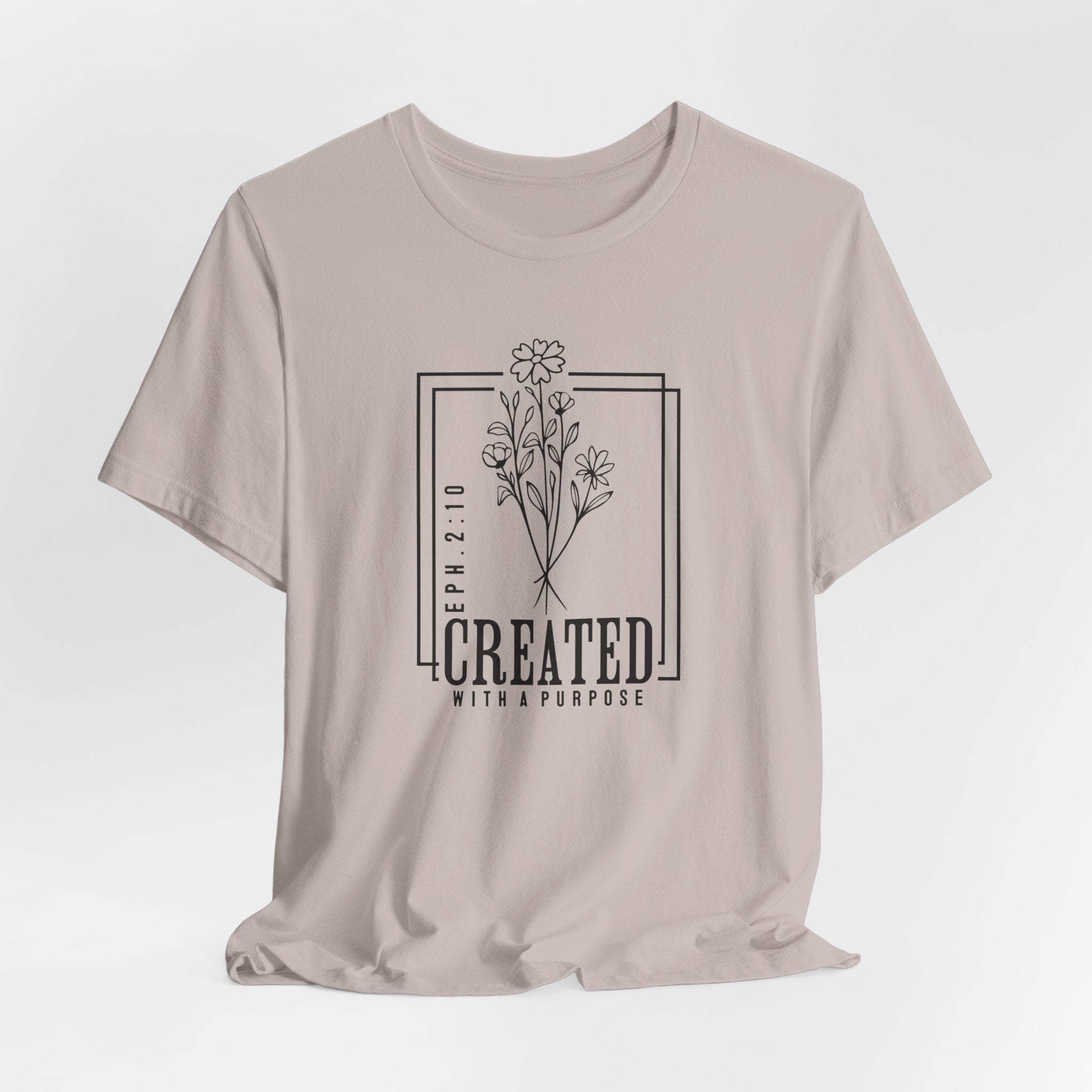 Created with a Purpose Unisex Jersey Short Sleeve Tee