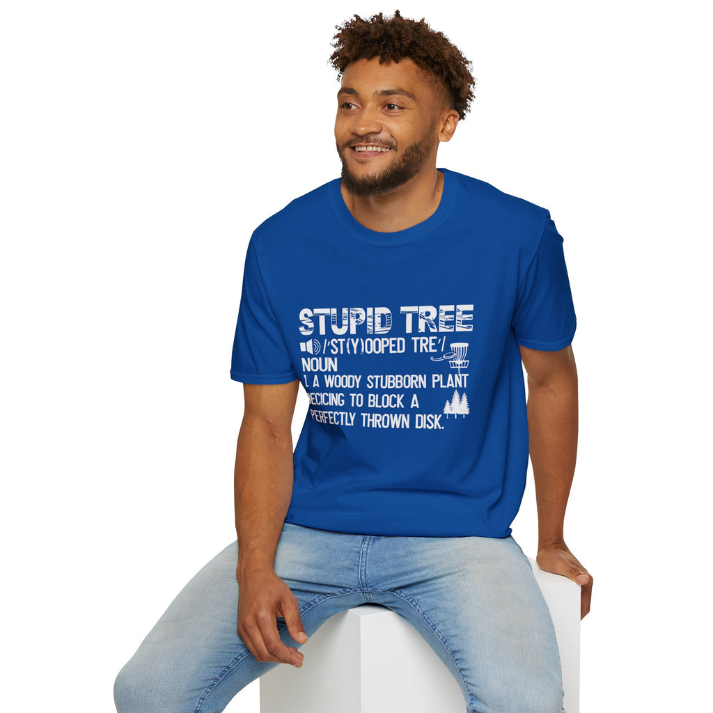 Disc Golf Funny Unisex Softstyle T-Shirt