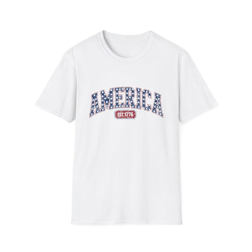 America Unisex Softstyle T-Shirt