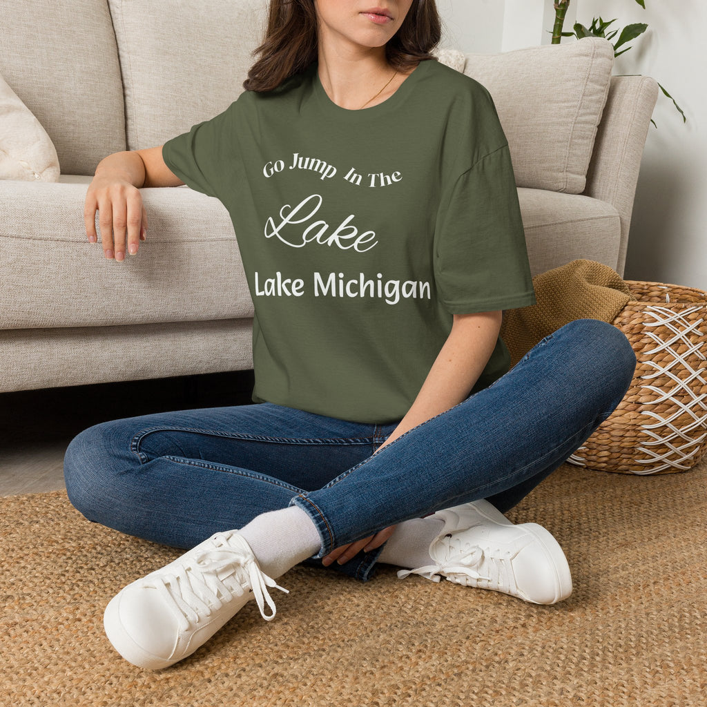 Go Jump in the Lake Unisex Softstyle T-Shirt