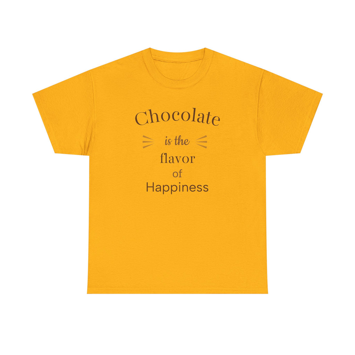 Chocolate Unisex Heavy Cotton Tee