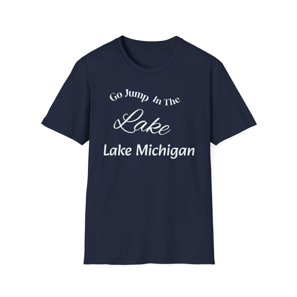 Go Jump in the Lake Unisex Softstyle T-Shirt