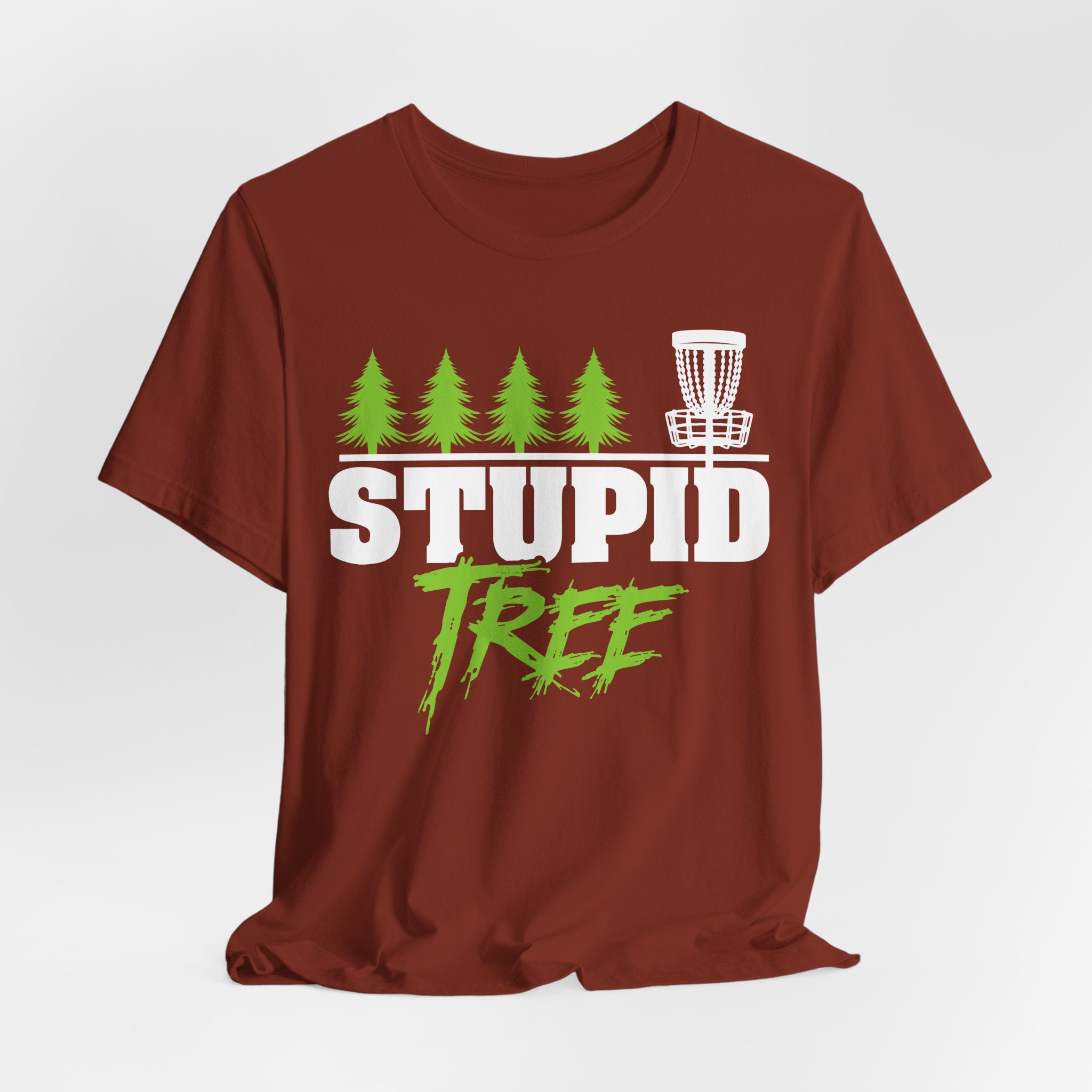 Stupid Tree Disc Golf Unisex Jersey Short Sleeve Tee