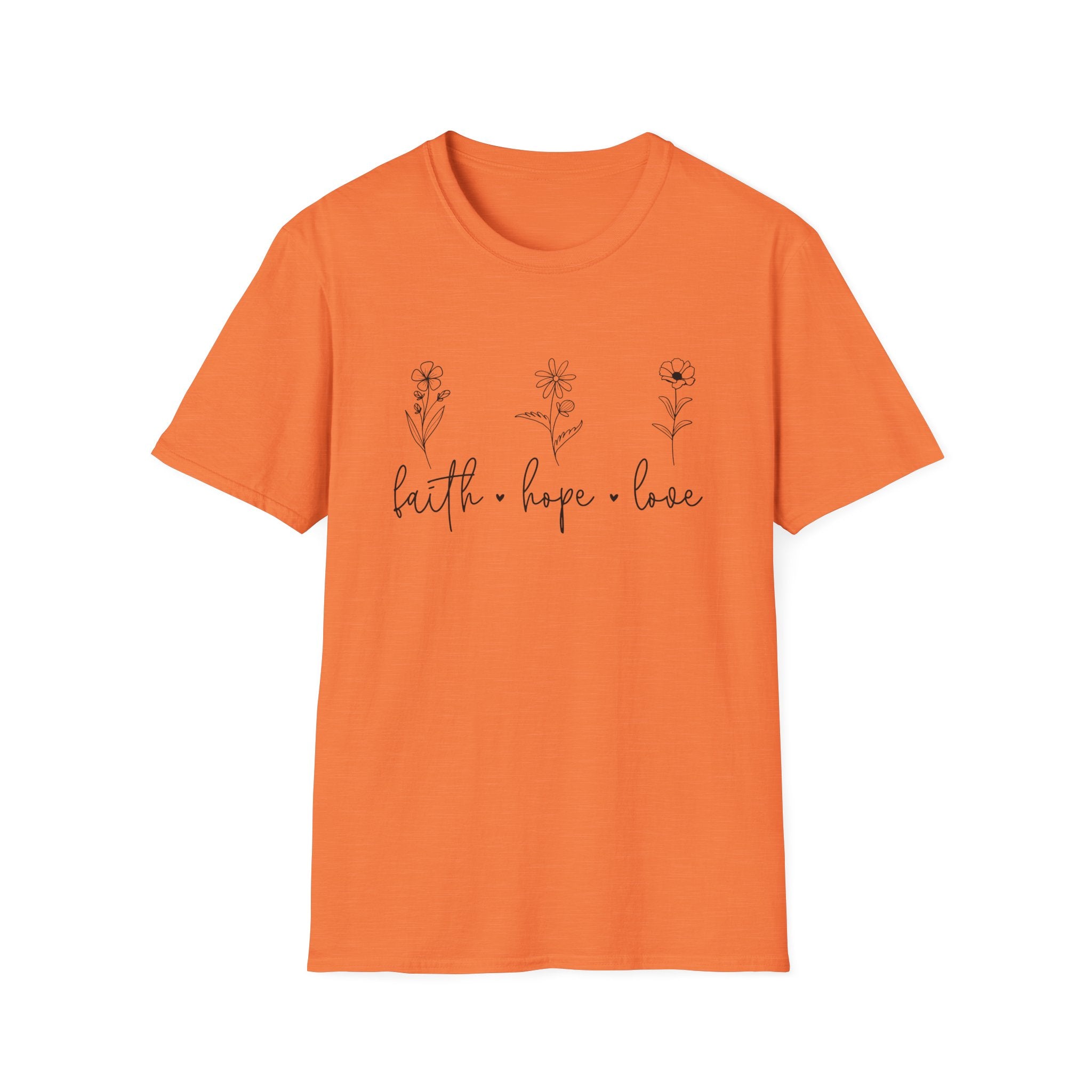 Faith Hope Love Unisex Softstyle T-Shirt