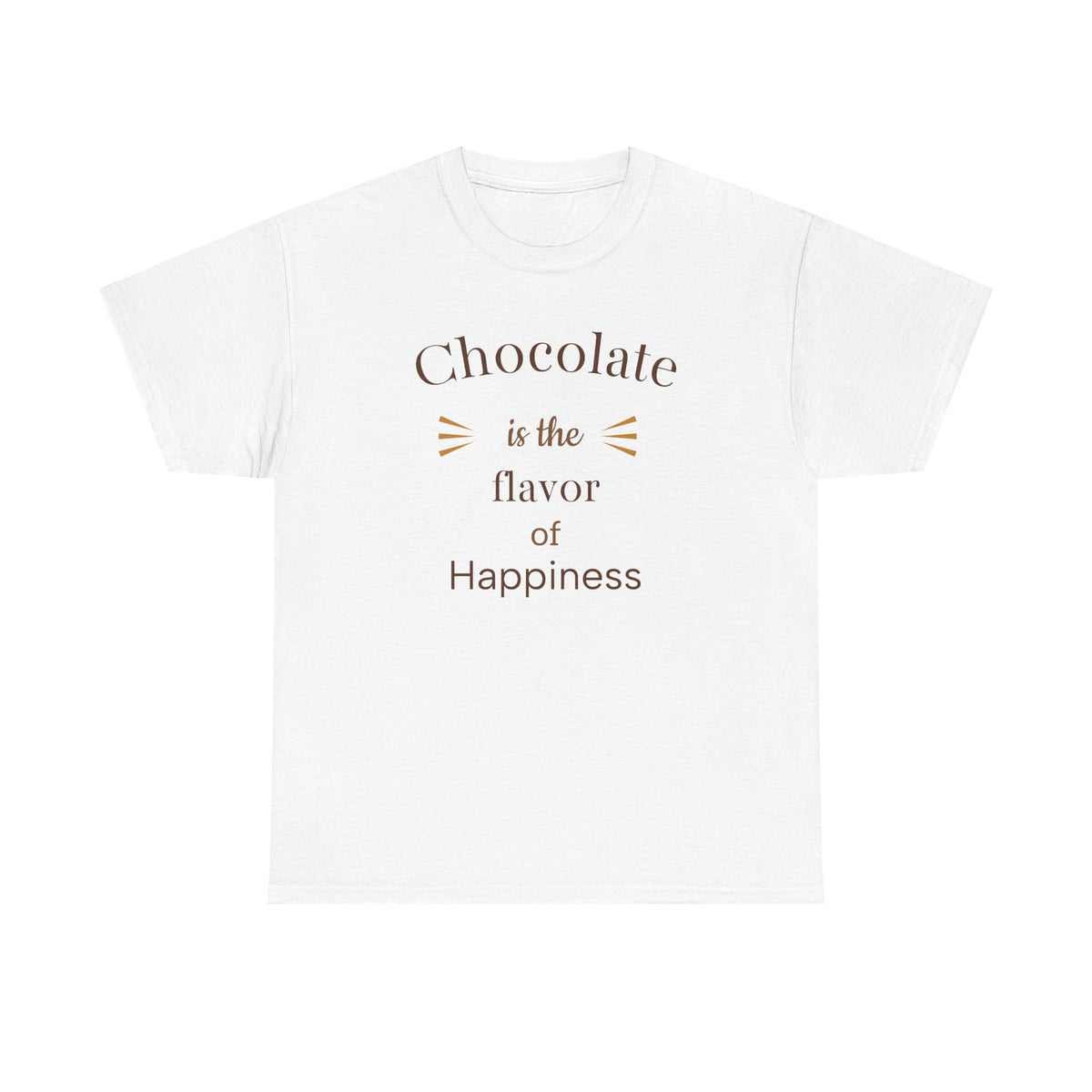 Chocolate Unisex Heavy Cotton Tee