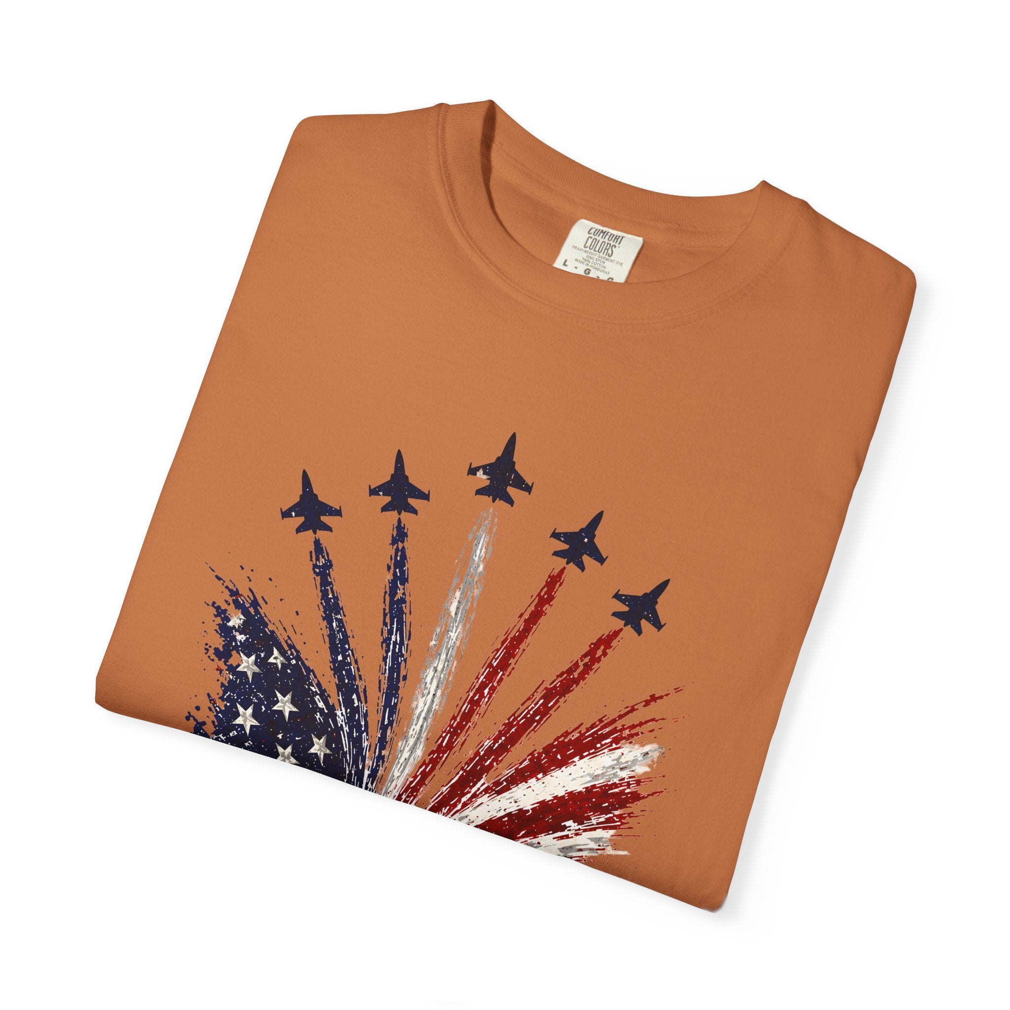 Flag Unisex Garment-Dyed T-shirt