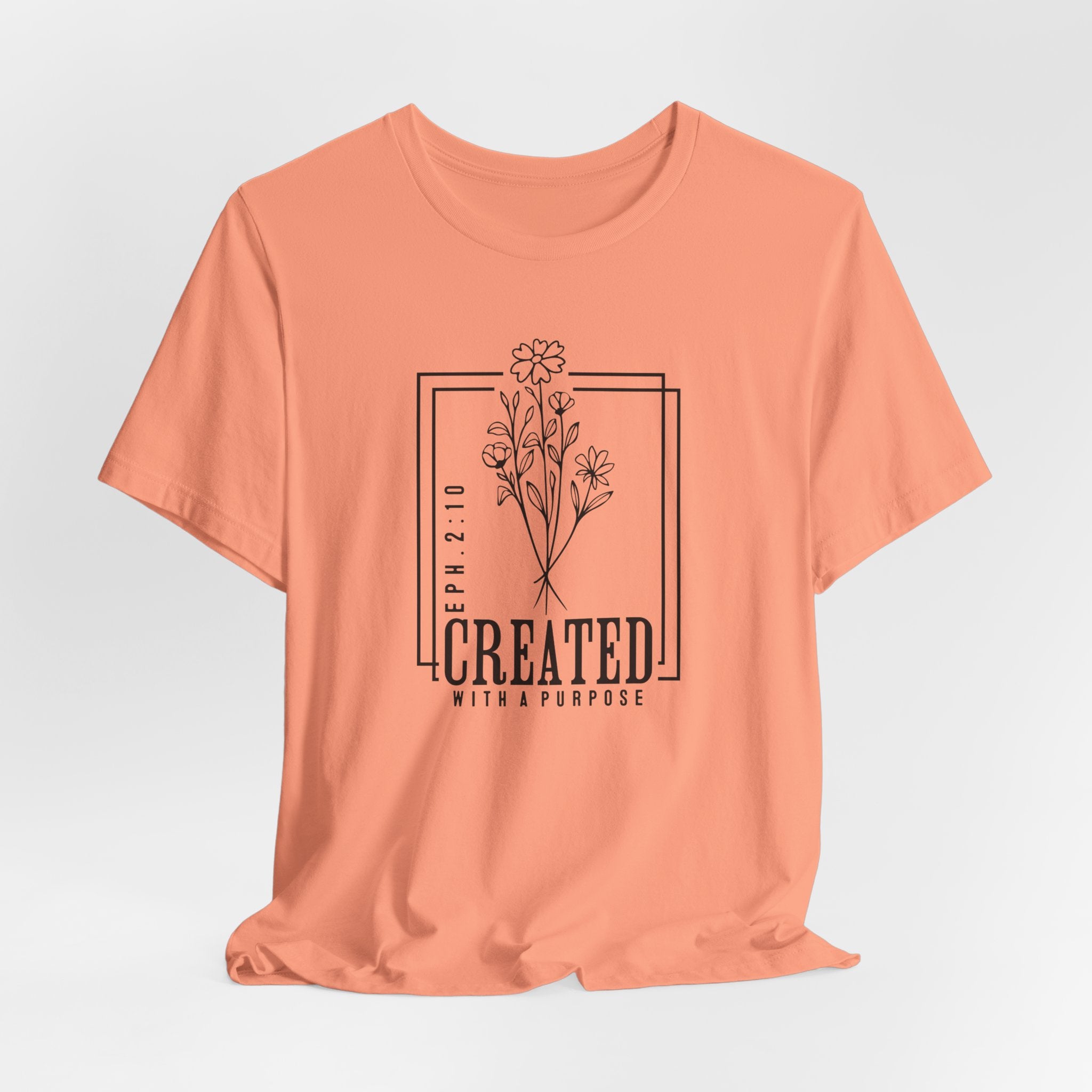 Created with a Purpose Unisex Jersey Short Sleeve Tee