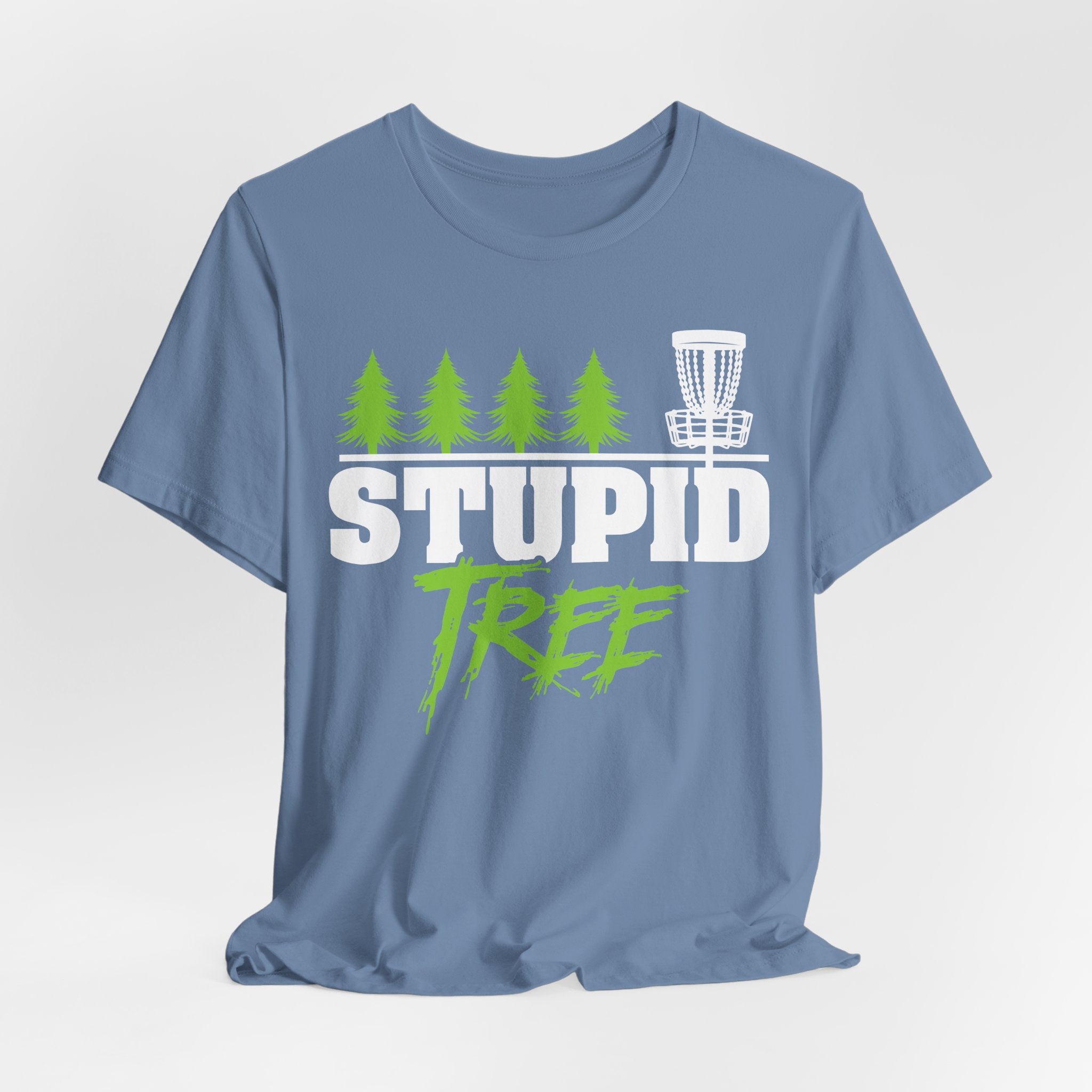 Stupid Tree Disc Golf Unisex Jersey Short Sleeve Tee