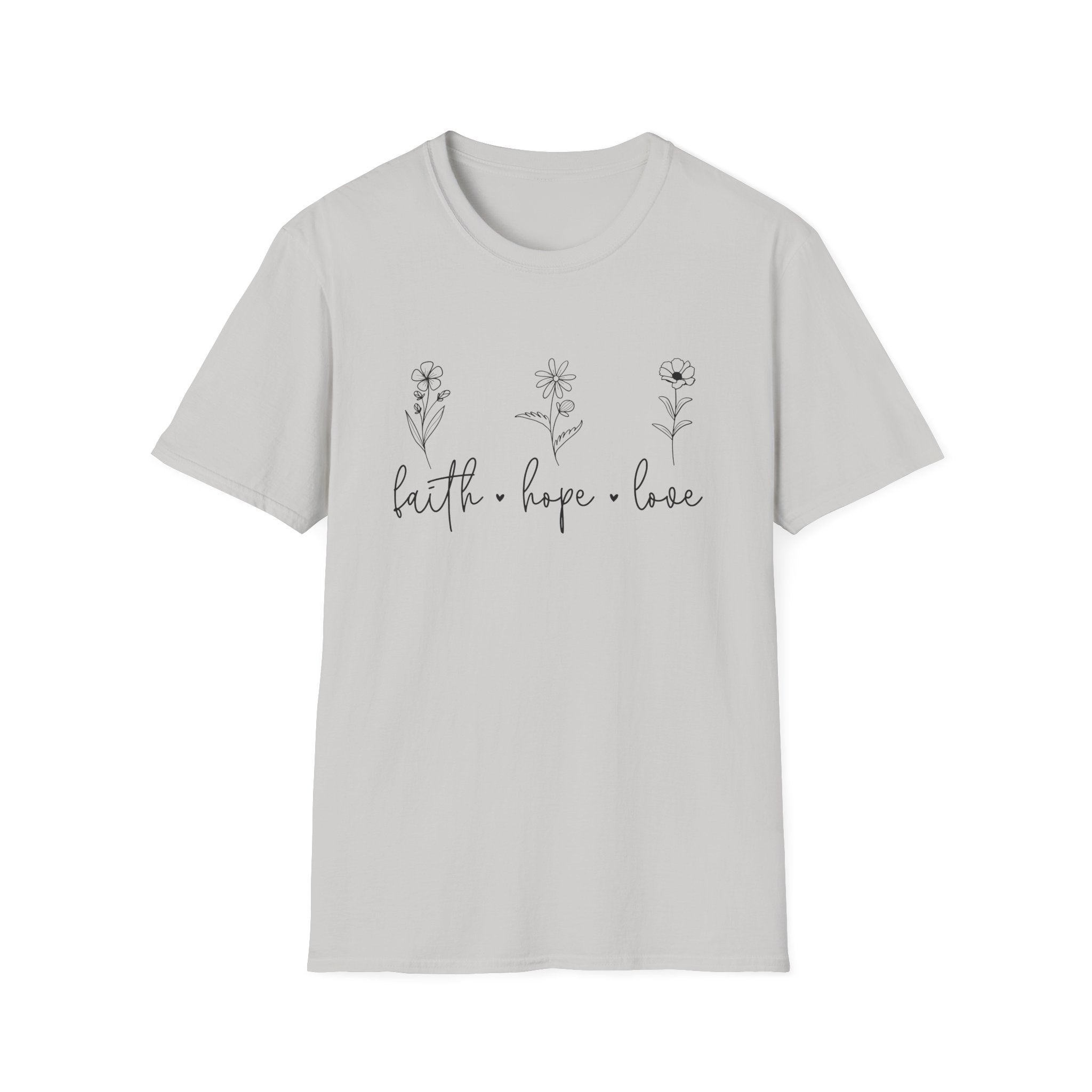 Faith Hope Love Unisex Softstyle T-Shirt