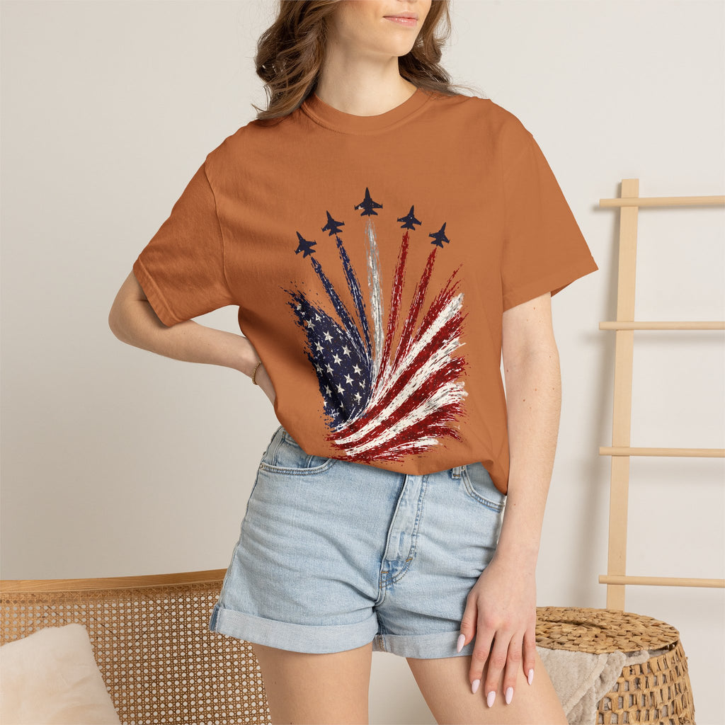 Flag Unisex Garment-Dyed T-shirt