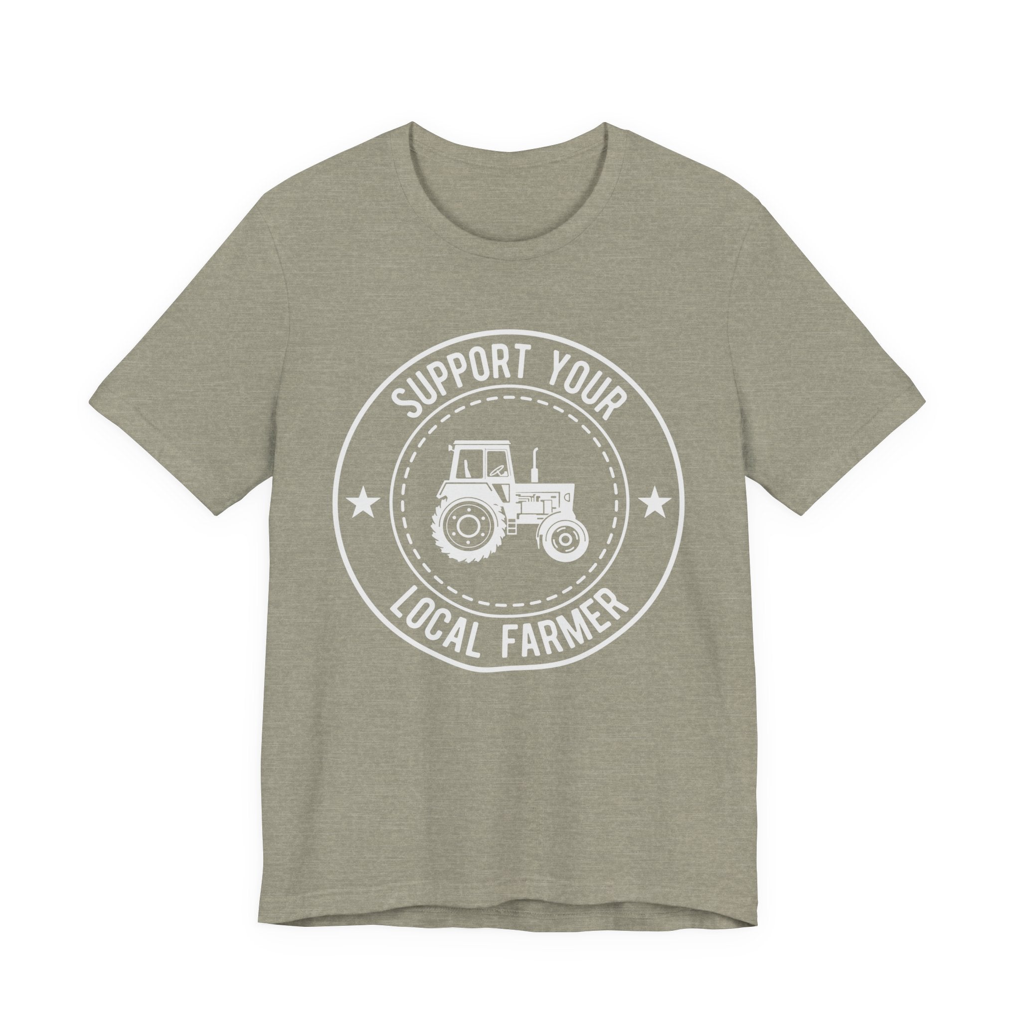 Support your local farmer Unisex Jersey Short Sleeve Tee