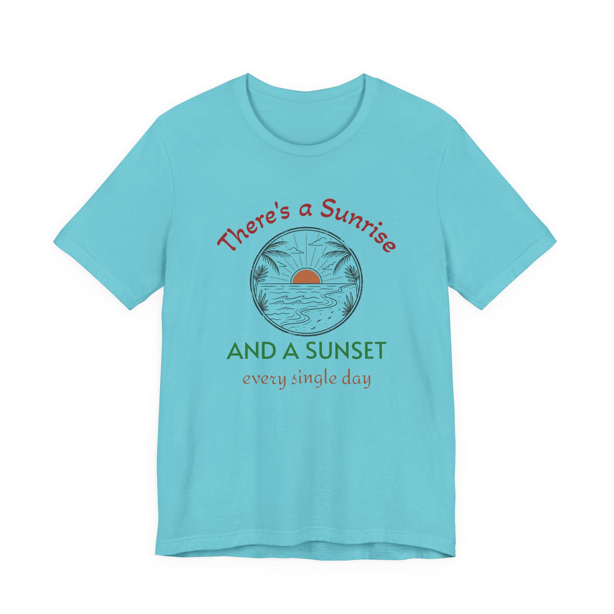 Sunrise/Sunset Unisex Jersey Short Sleeve Tee