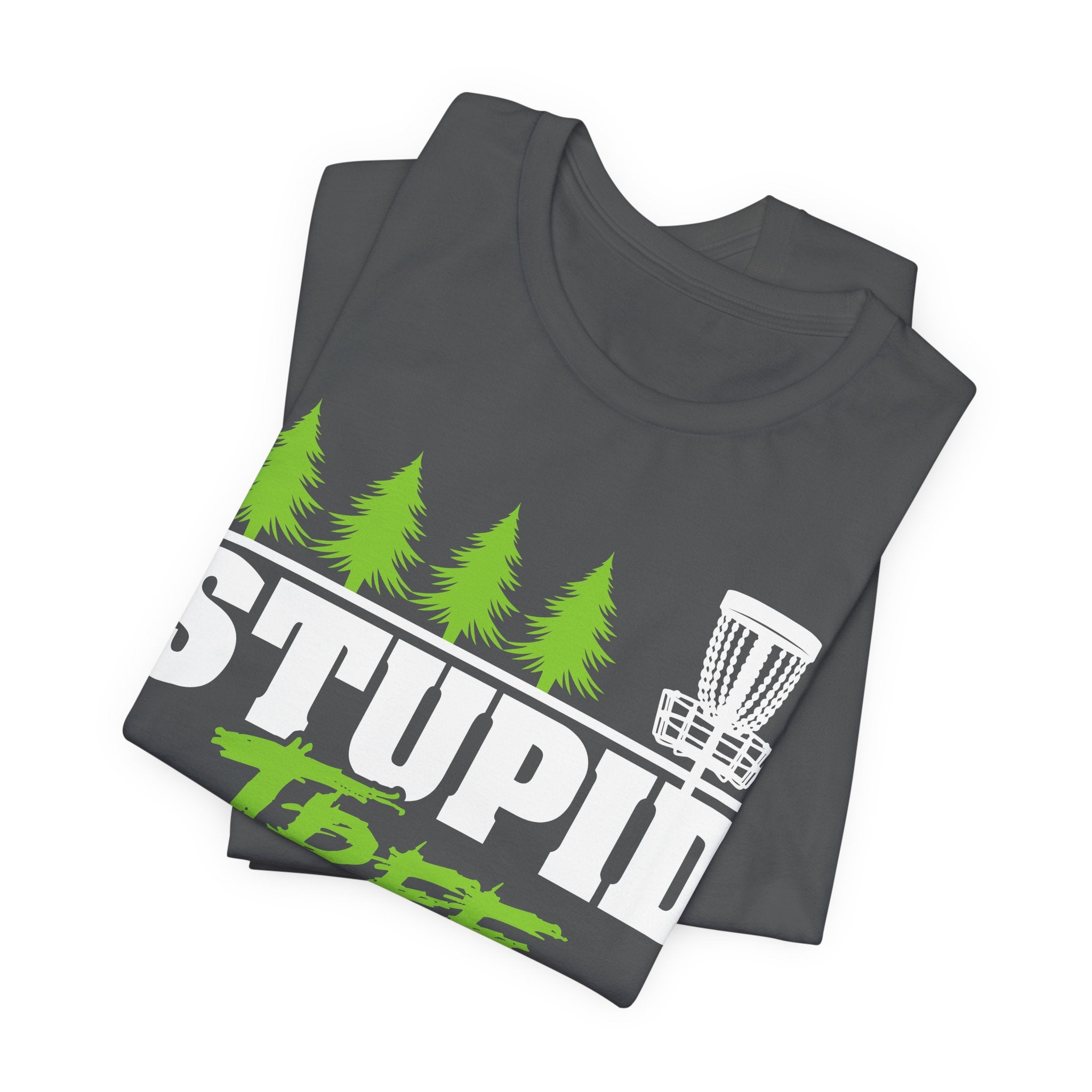 Stupid Tree Disc Golf Unisex Jersey Short Sleeve Tee