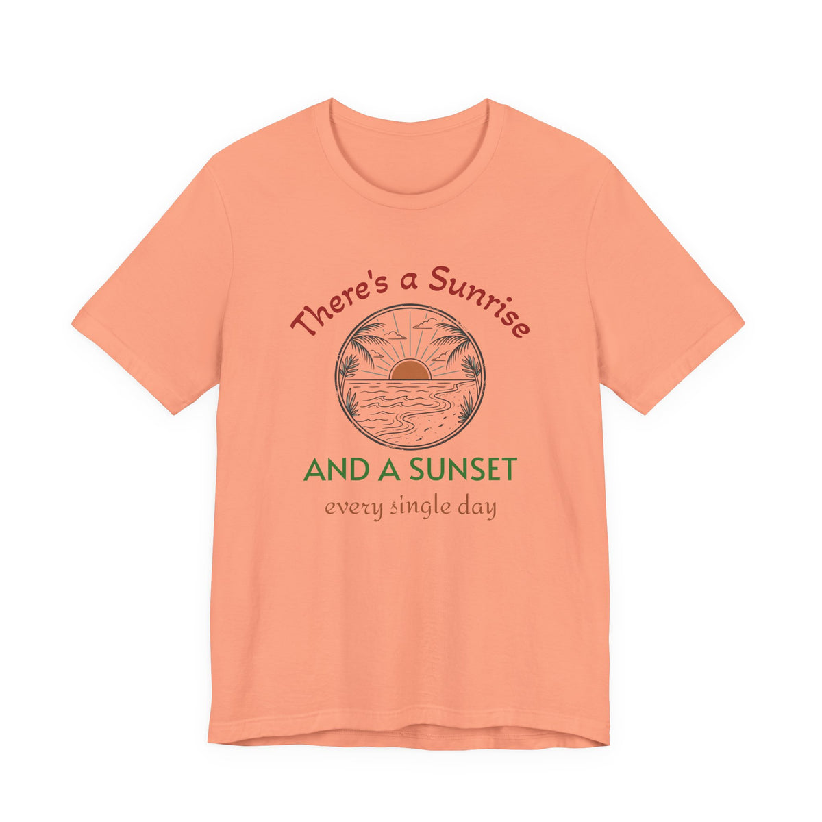 Sunrise/Sunset Unisex Jersey Short Sleeve Tee