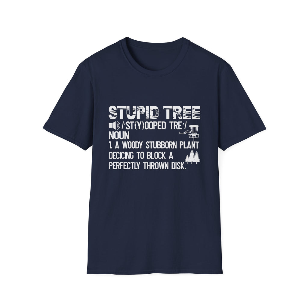 Disc Golf Funny Unisex Softstyle T-Shirt