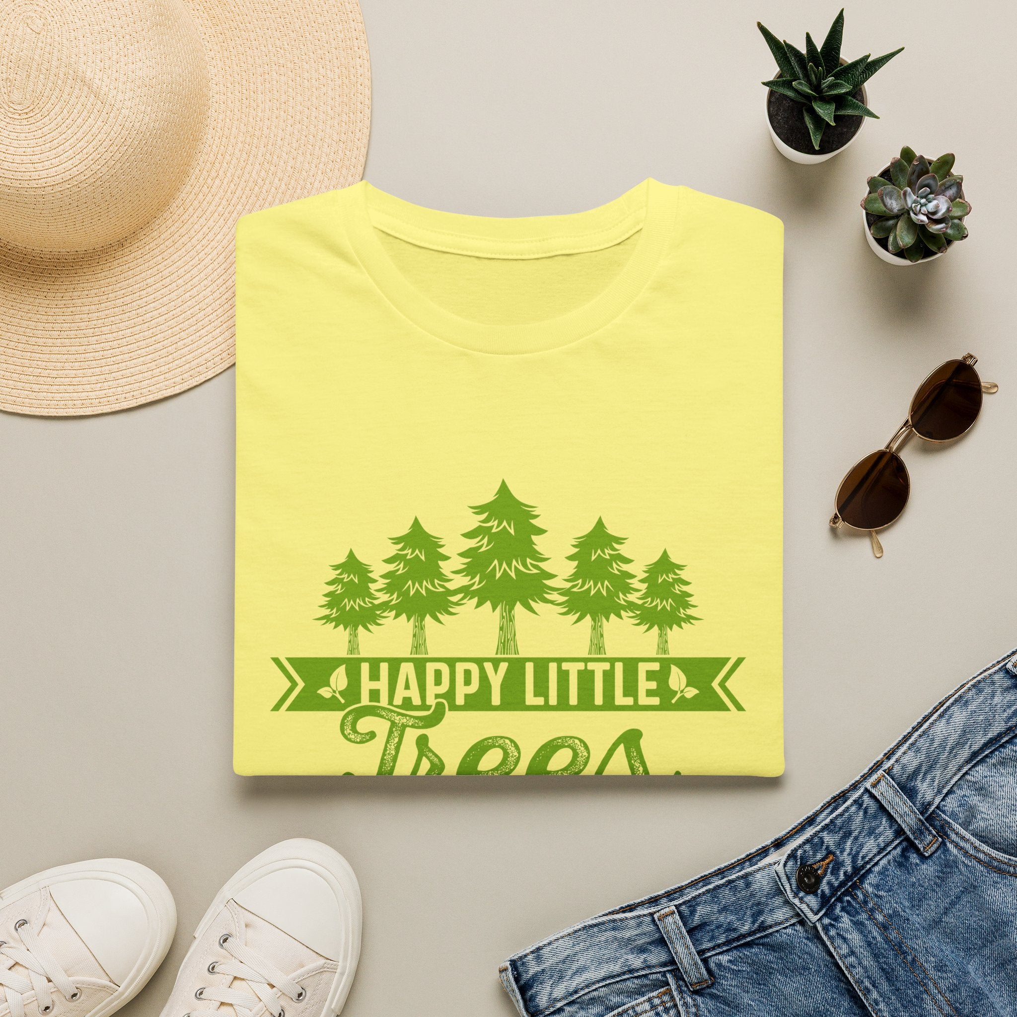 Happy Trees Unisex Softstyle T-Shirt