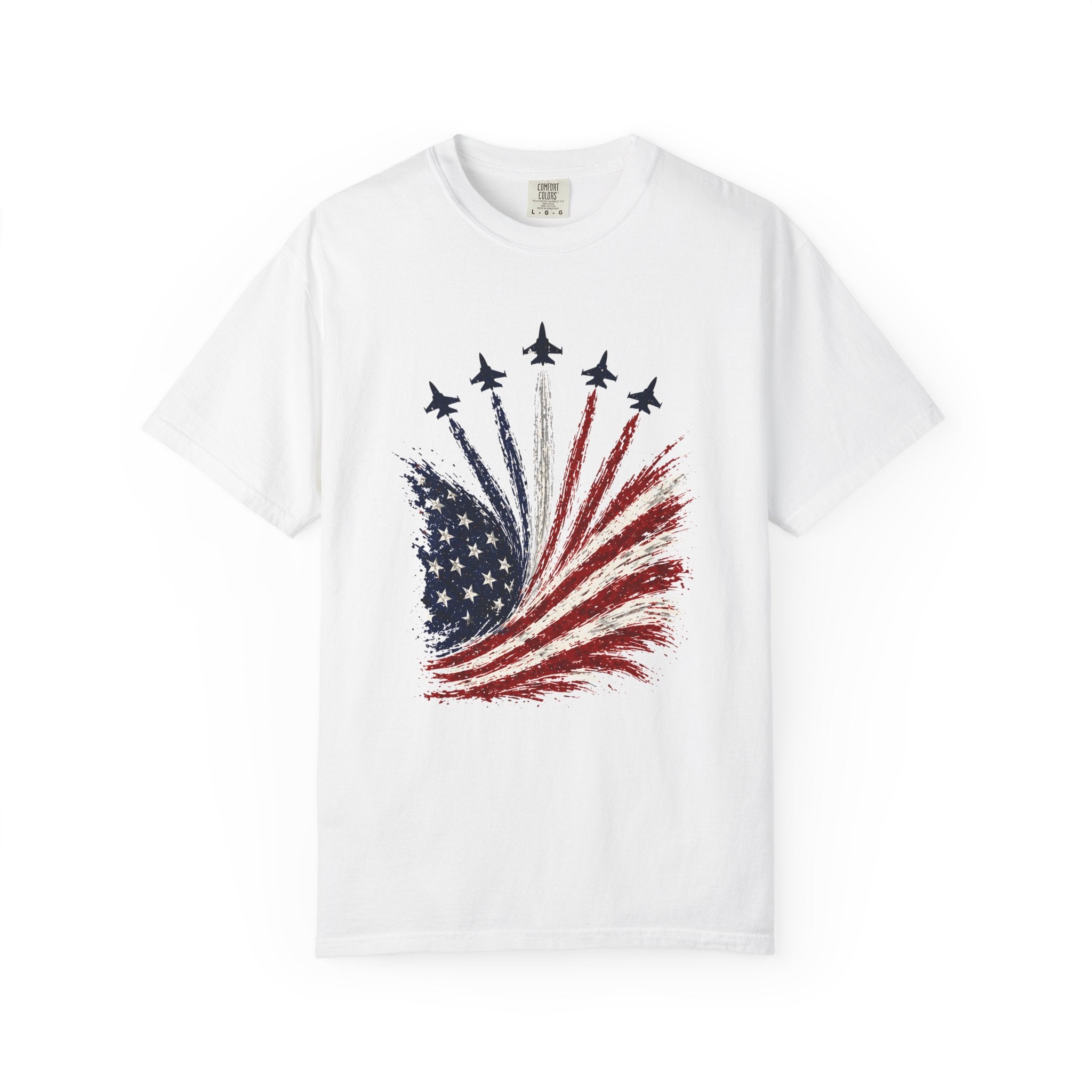 Flag Unisex Garment-Dyed T-shirt