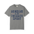 Reading is my favorite sport Unisex Garment-Dyed T-shirt