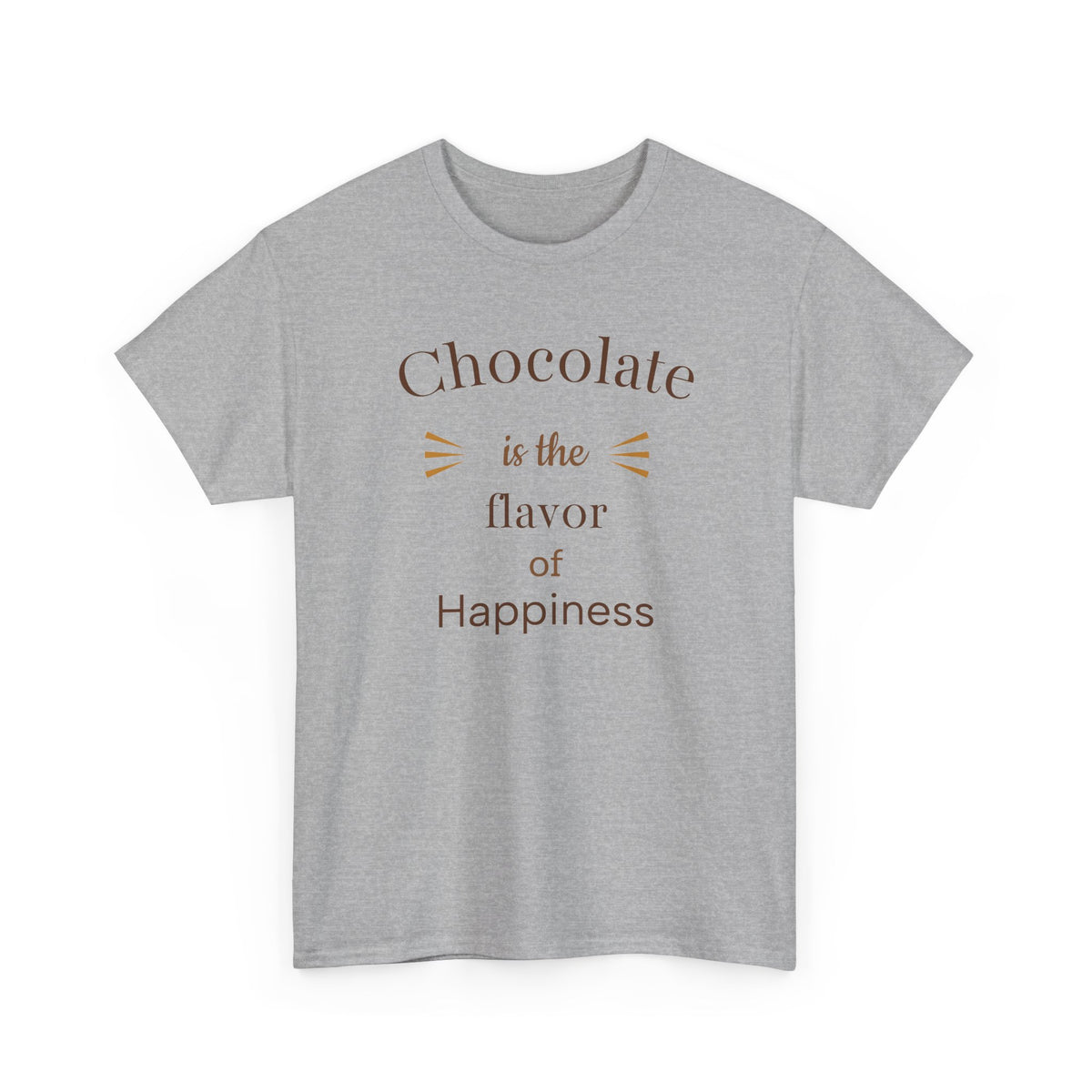 Chocolate Unisex Heavy Cotton Tee