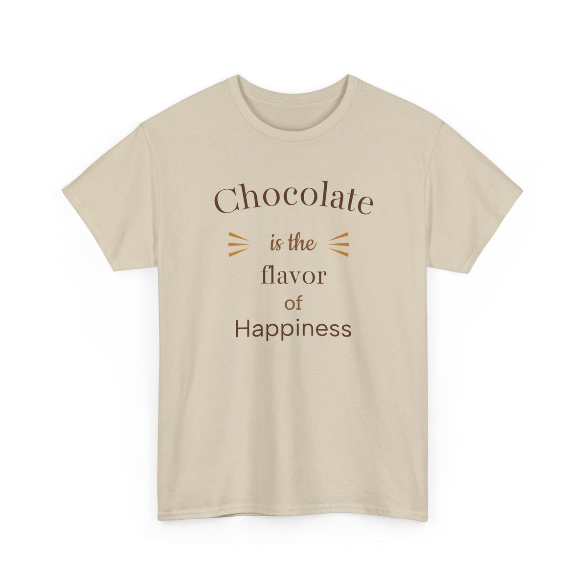 Chocolate Unisex Heavy Cotton Tee