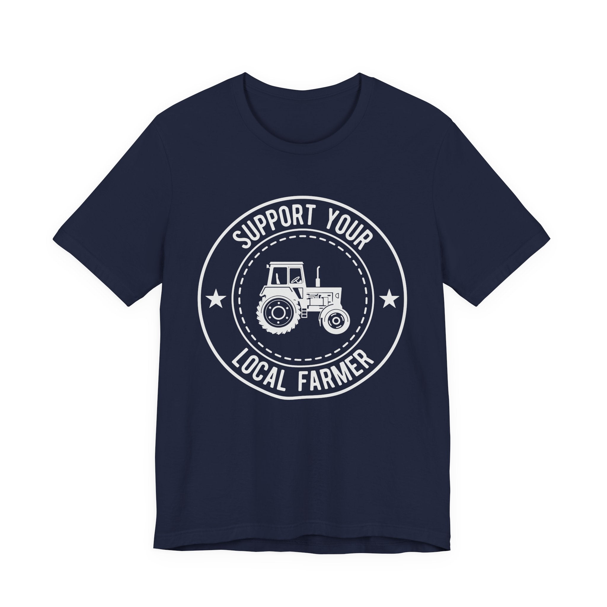 Support your local farmer Unisex Jersey Short Sleeve Tee
