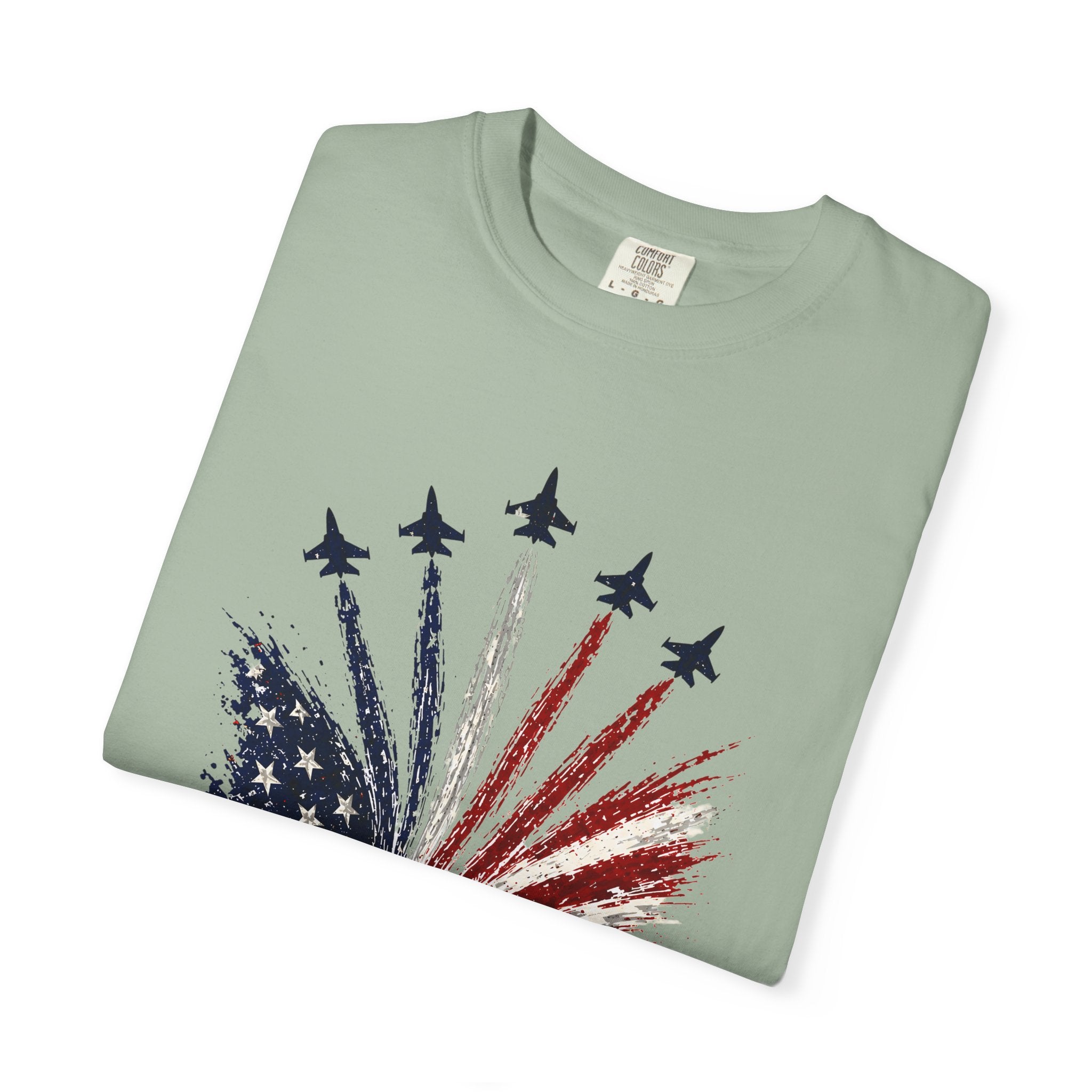 Flag Unisex Garment-Dyed T-shirt