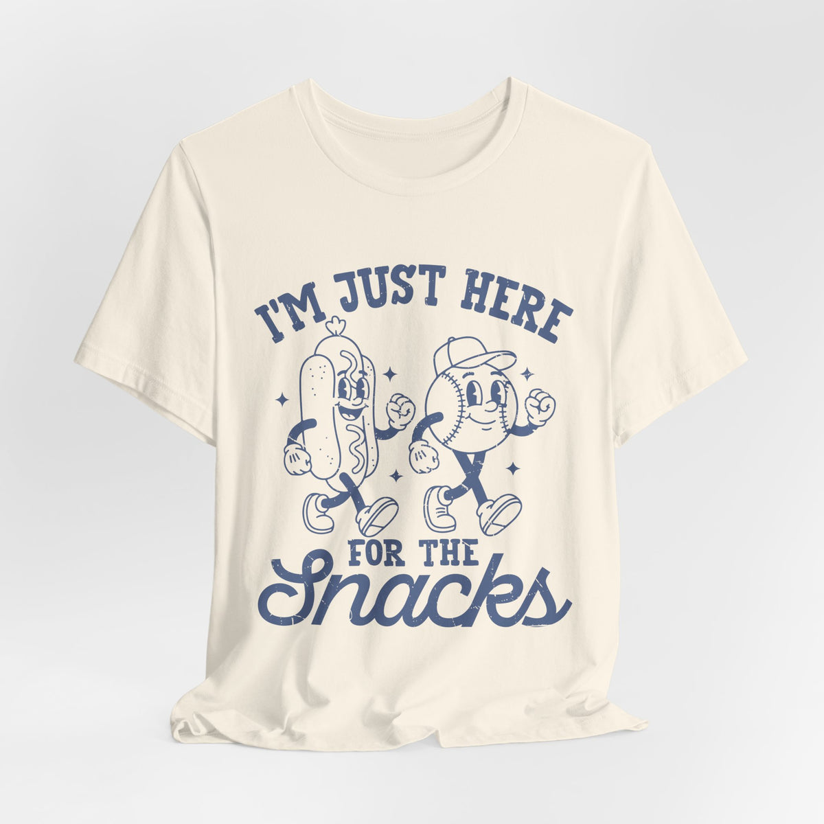 Snacks Unisex Jersey Short Sleeve Tee