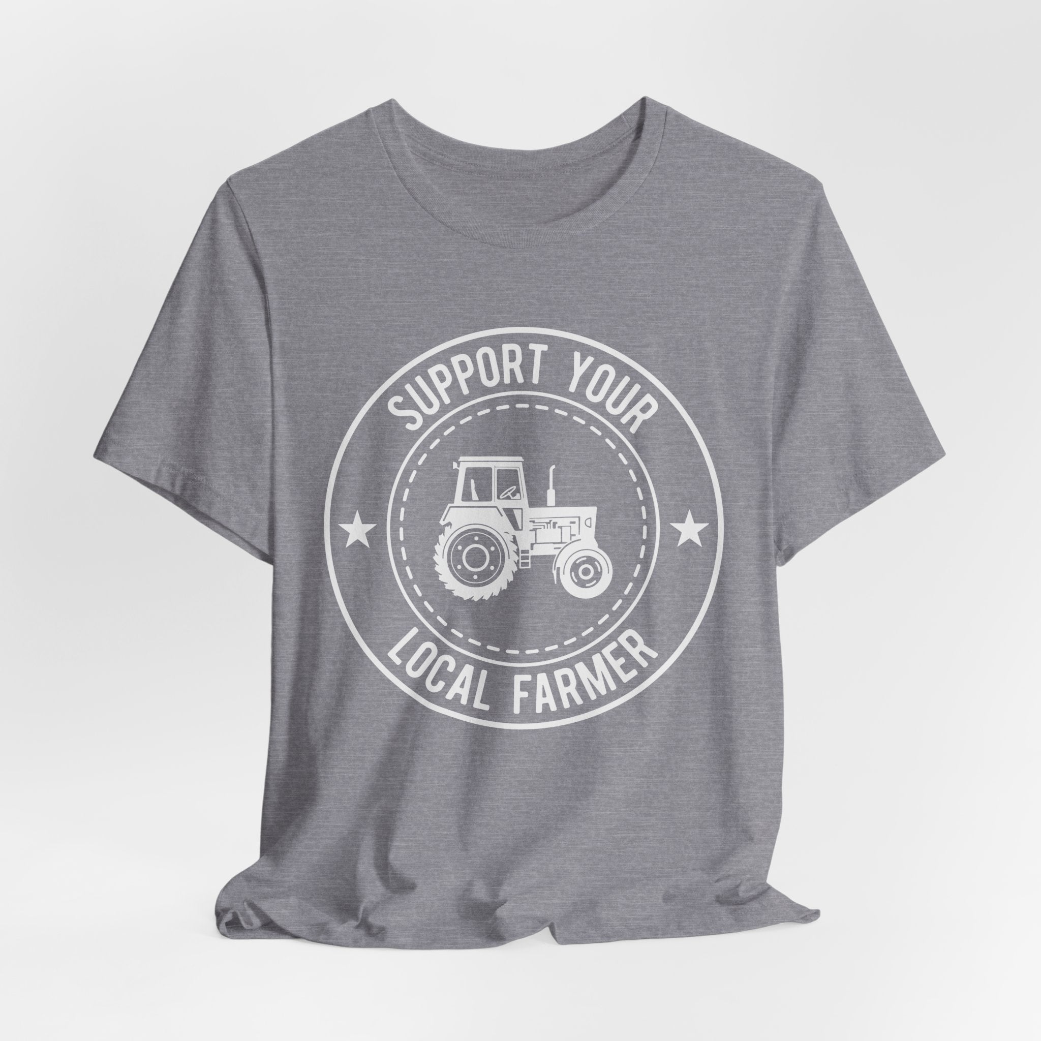 Support your local farmer Unisex Jersey Short Sleeve Tee