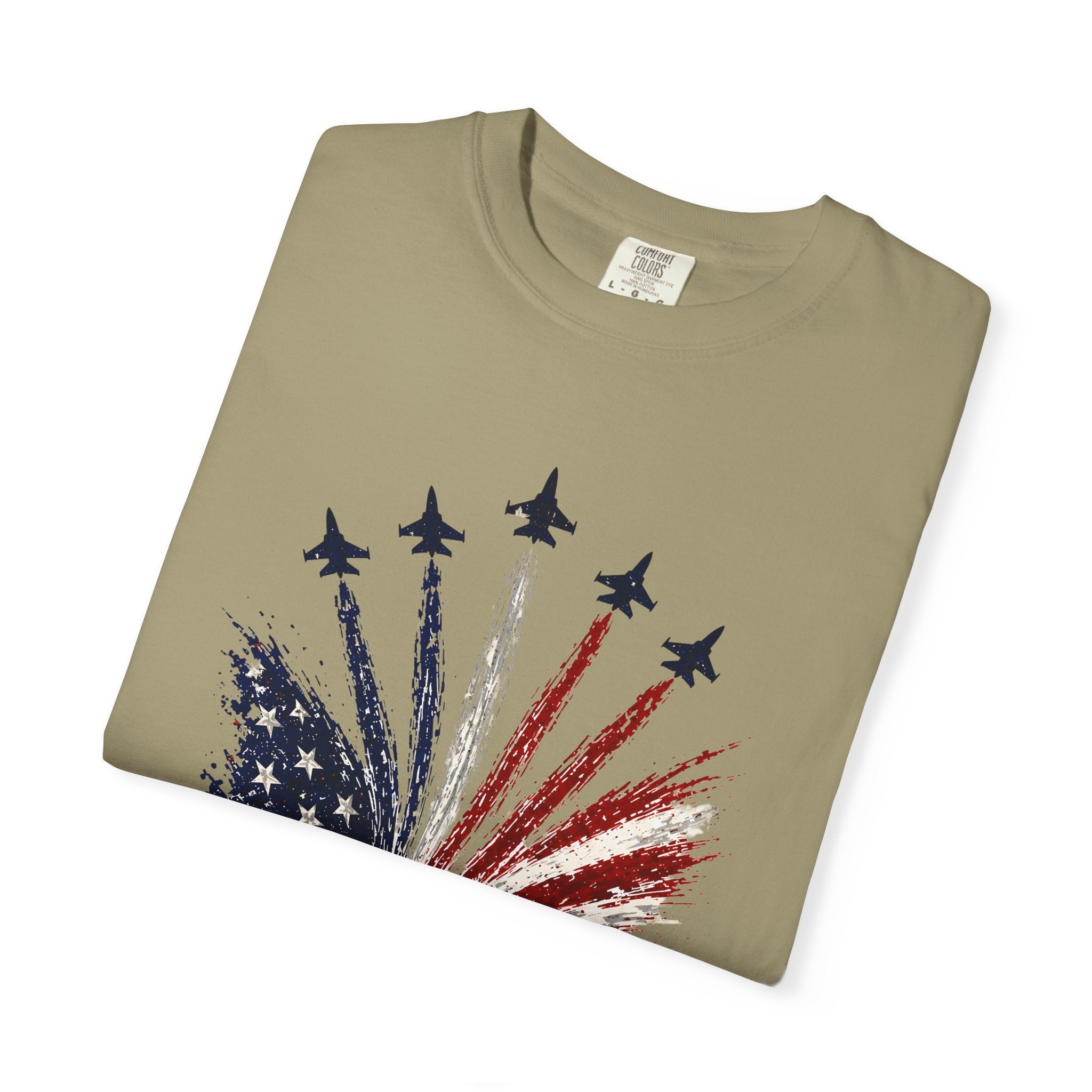 Flag Unisex Garment-Dyed T-shirt
