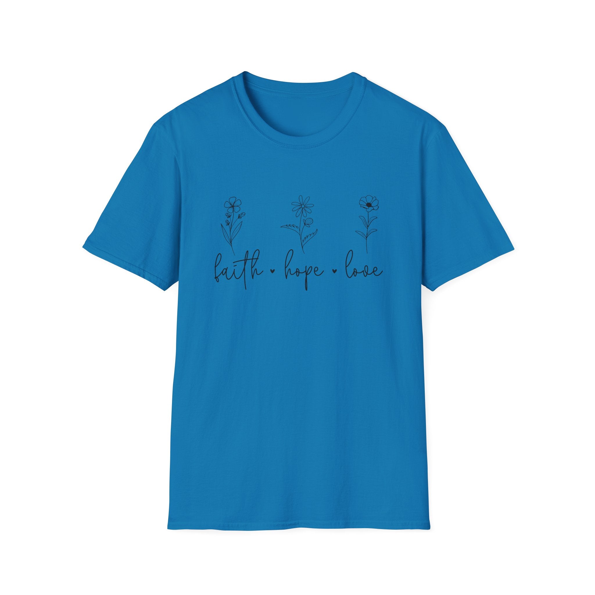 Faith Hope Love Unisex Softstyle T-Shirt