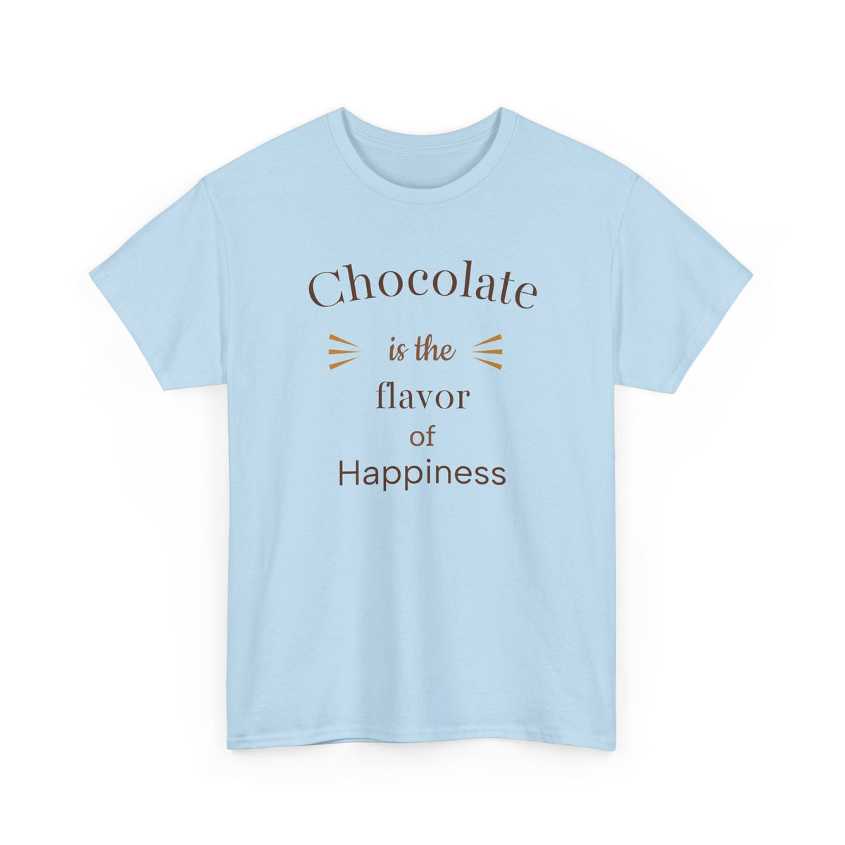 Chocolate Unisex Heavy Cotton Tee