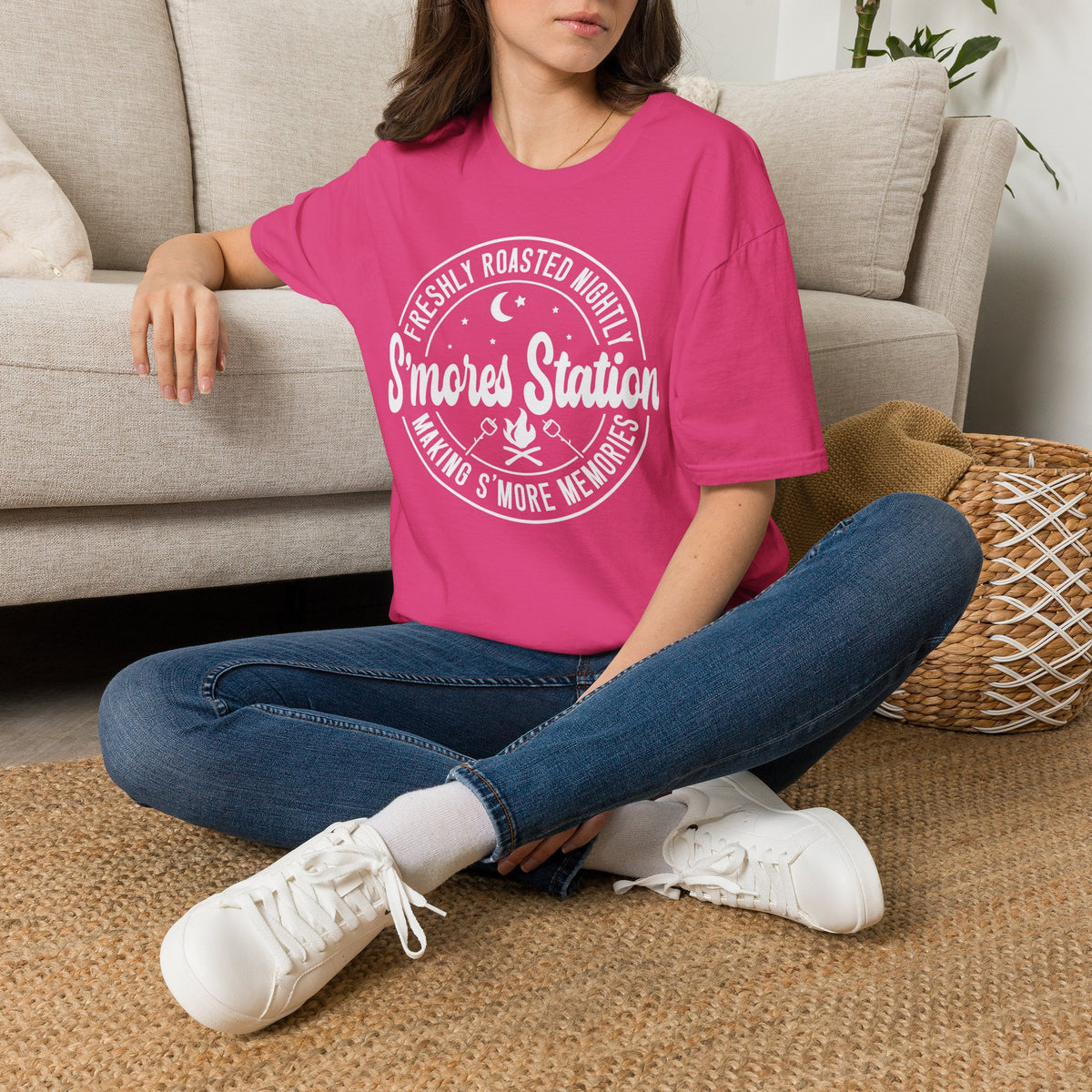 S'mores Station Unisex Softstyle T-Shirt