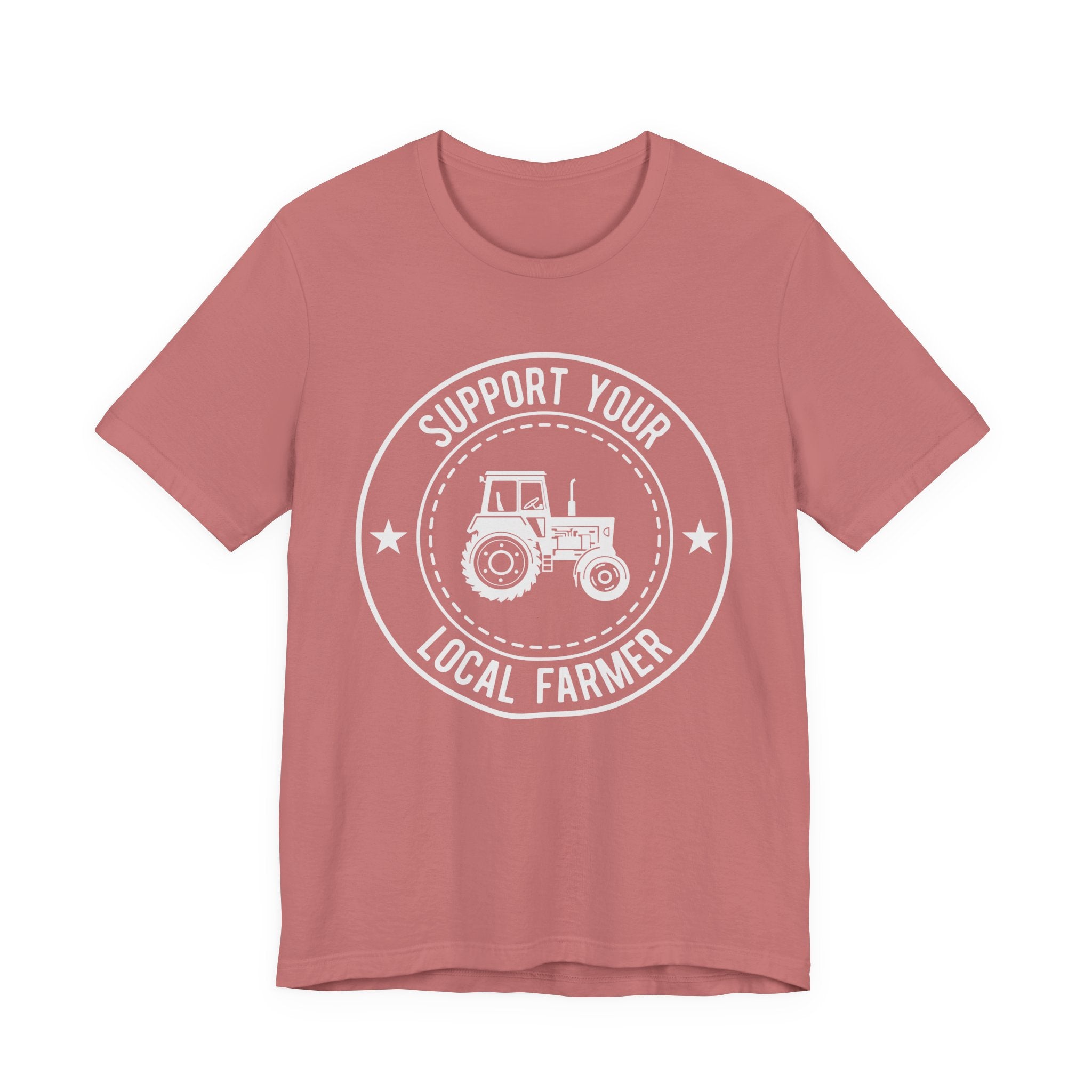 Support your local farmer Unisex Jersey Short Sleeve Tee
