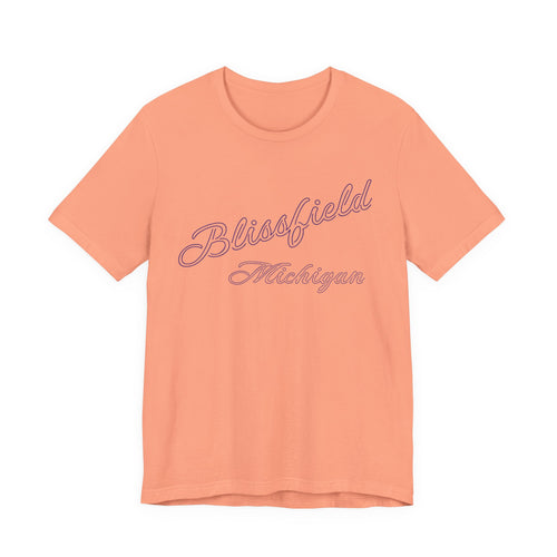 Blissfield Michigan Unisex Jersey Short Sleeve Tee