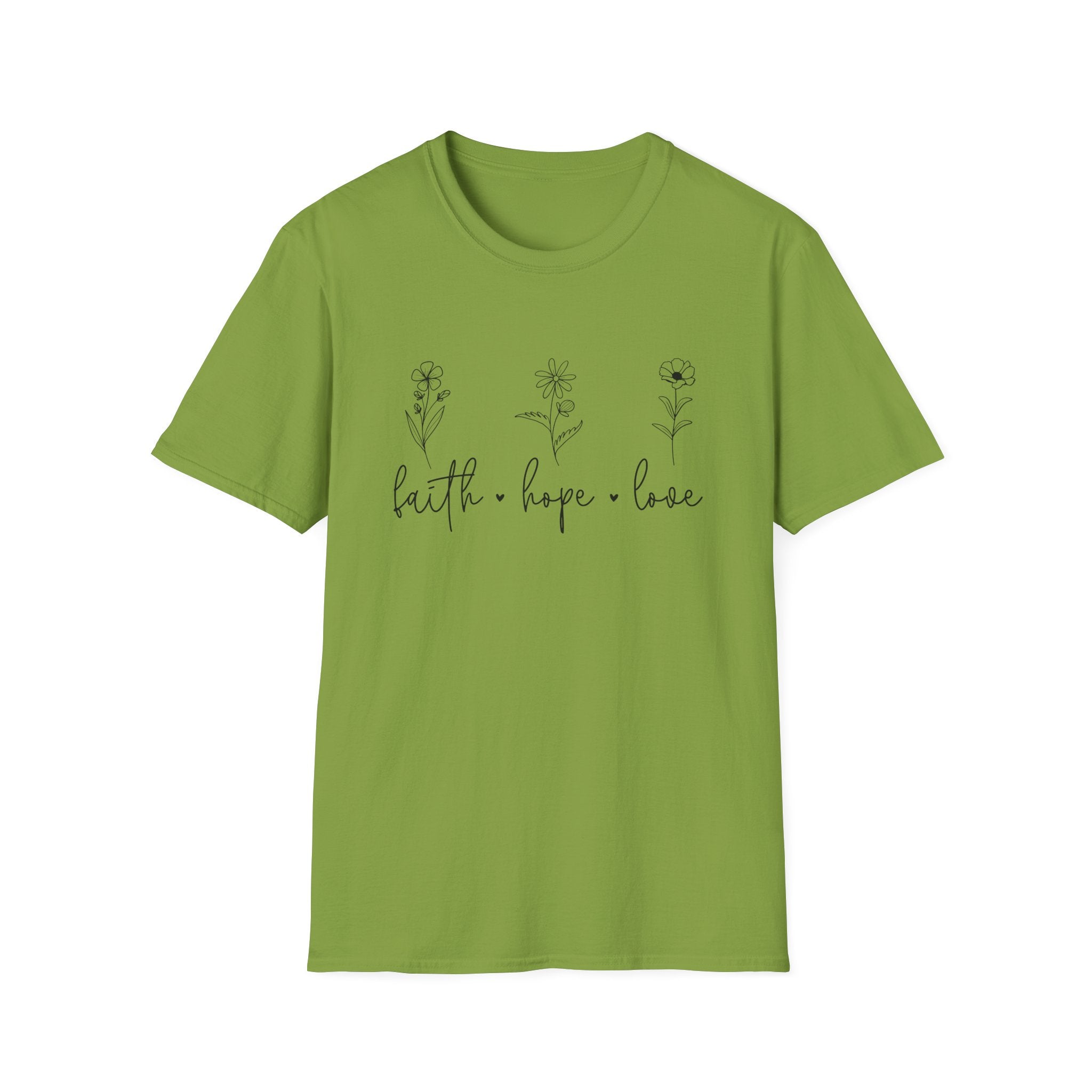 Faith Hope Love Unisex Softstyle T-Shirt