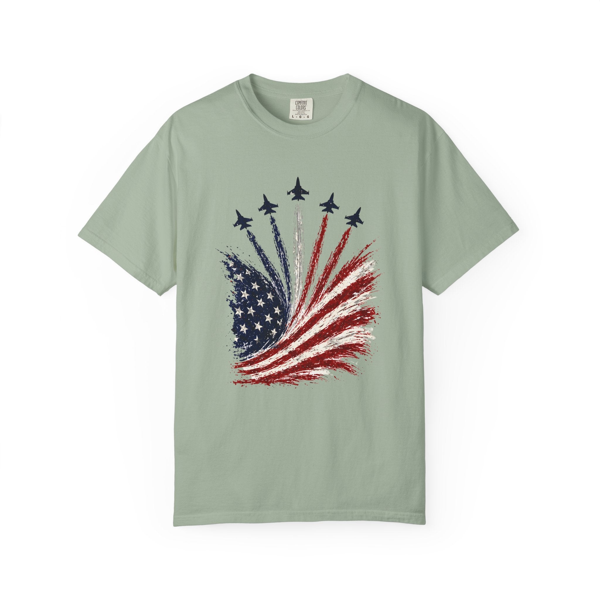 Flag Unisex Garment-Dyed T-shirt