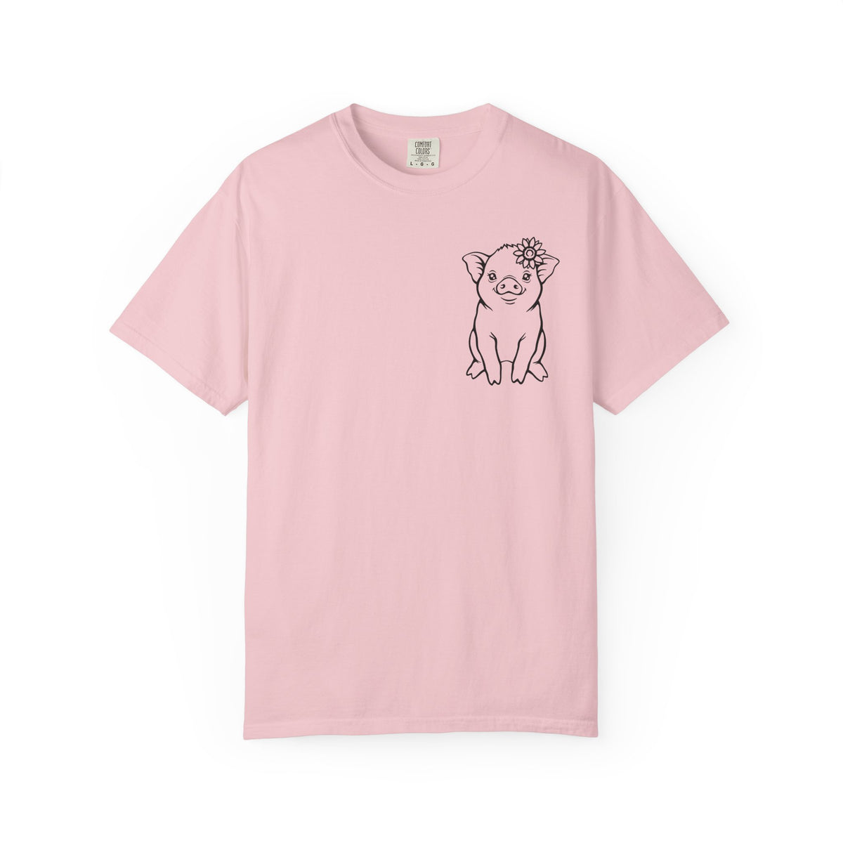 Little Cute Pig Unisex Garment-Dyed T-shirt