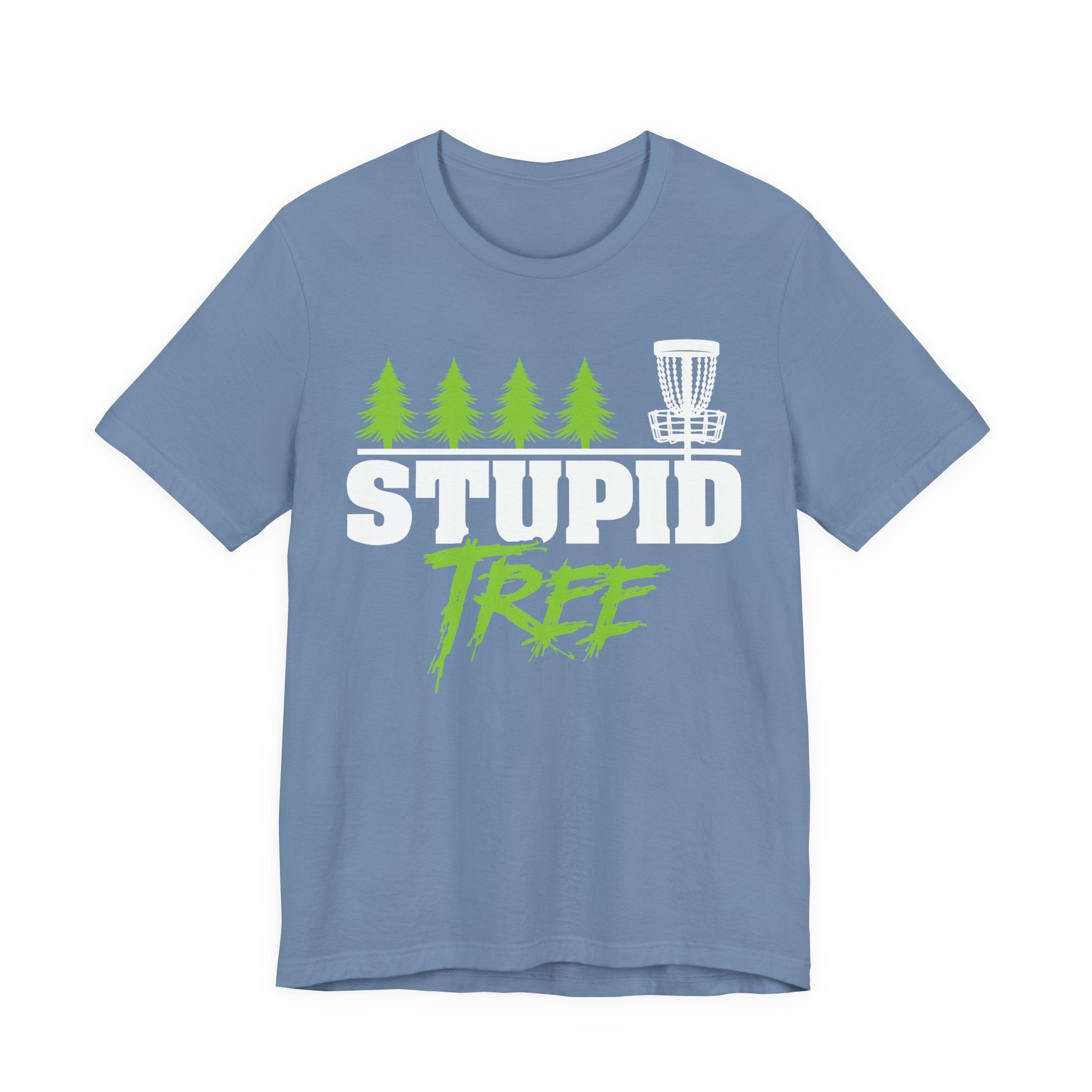 Stupid Tree Disc Golf Unisex Jersey Short Sleeve Tee