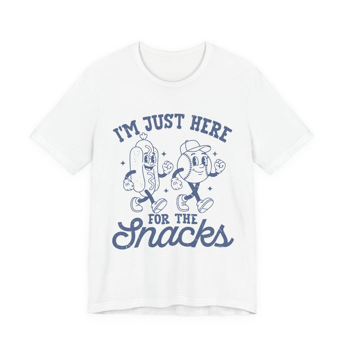 Snacks Unisex Jersey Short Sleeve Tee
