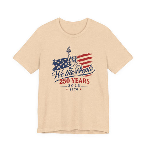 250 Years Unisex Jersey Short Sleeve Tee