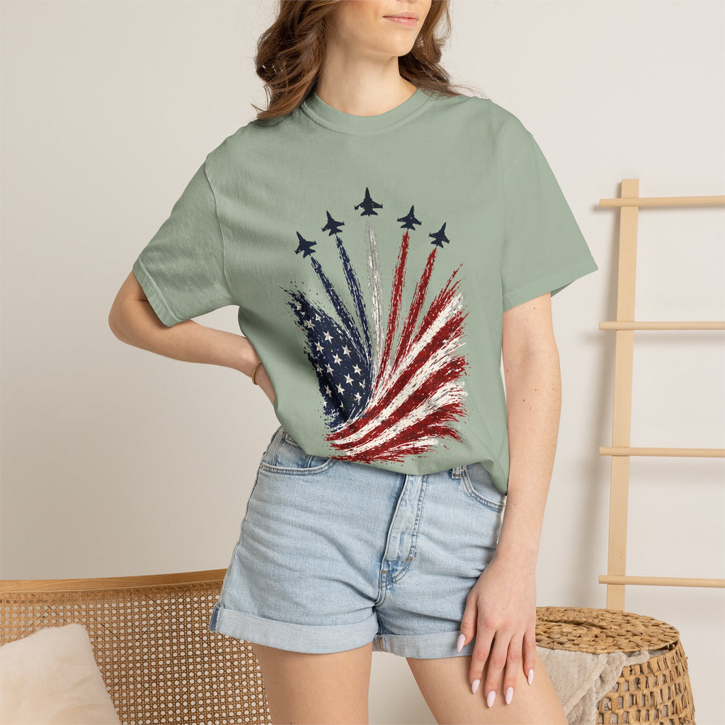 Flag Unisex Garment-Dyed T-shirt
