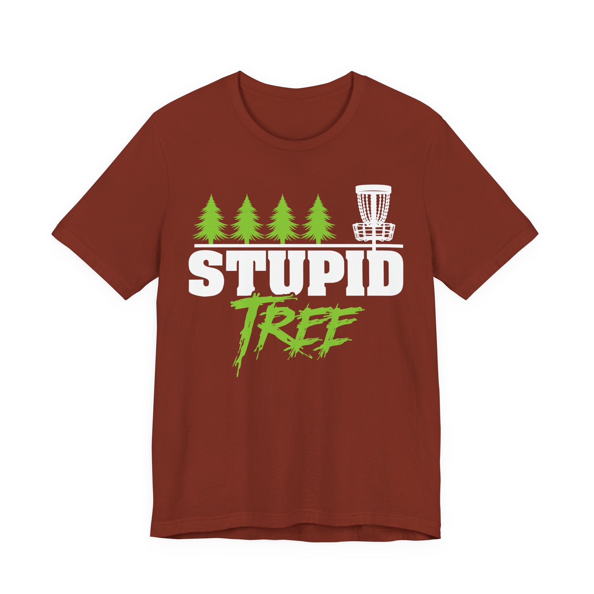 Stupid Tree Disc Golf Unisex Jersey Short Sleeve Tee